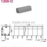 PCB Mount Screwless Spring Terminal Blocks With Competitive Price TJ508-12 thumbnail-2