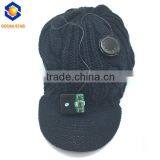 2016 New Winter Fashion Knitted Bluetooth Beanie Hat thumbnail-2