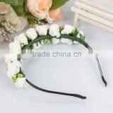 Wholesale Wedding Decorate Flower Headband,Floral Bridal Wreath thumbnail-3