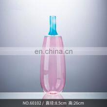 Modern Fashionable Handmade Wedding Tall Cylinder Color Clear Glass Flower Vase thumbnail-3