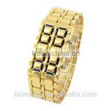 China Manufacturer Iron Samurai New Fashion Lava Led Watch thumbnail-1