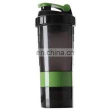 Bpa Free Plastic High Quality 600 ml Plastic Protein Powder Shakers Sport Water Bottles thumbnail-2