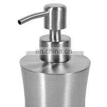 European Style High Quality Stainless Steel 304 Soap Dispenser Shampoo Lotion Bottle Metal Slim Soap Dispenser thumbnail-4