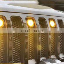 4 Pieces Led Grille Lights Led Fog/driving Lights for Jeep jl JL1189 thumbnail-5