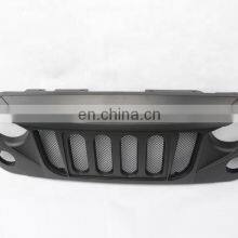 4*4 Front Grille With Mesh for Jeep Wrangler JK 2007-on Car Accessories Black Grille thumbnail-3
