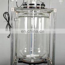 100 L 100L Chemical Explosion-proof Jacketed Glass Reactor for Lab Use thumbnail-5