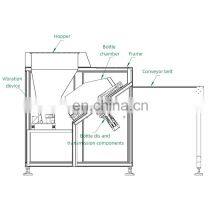 60-200 Bottles per Minute Unscramble PET Glass Bottle Machine Bottle Unscrambler thumbnail-2
