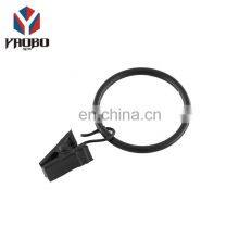 China Manufacturer Small Clips Shower Hooks Curtain Round Rings For Window Accessories thumbnail-2