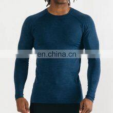 Factory Direct Supply Breathable Sport Long Sleeve Quick Dry T Shirts Gym Men'S Top thumbnail-2