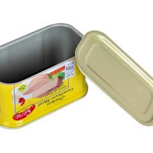 Tinplate Lunch Meat Can Box Tinplate Food Cans