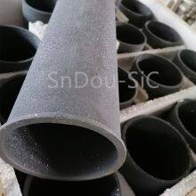 ReSiC Burner Nozzles, Recrystallized Silicon Carbide Ceramic Burner Tubes, RSiC Heating Protective Tubes thumbnail-3
