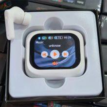 TWS Headset Touch Screen Headphone Waterproof Sports Fitness Earring Wireless Earphone Running Smart Charging Box M6 thumbnail-3