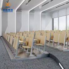 JS Group Foldable Plywood Steel School Chairs Lecture Auditorium University Classroom Versatile Student Desk Chair thumbnail-5