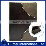 Black Embossed Diamond Tablet Case For IPad Pro