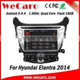 Wecaro WC-HE8054 Android 4.4.4 Car Stereo 2 Din for Hyundai Elantra 2015 Touch Screen Dvd Gps Radio Gps 1080p 2014 thumbnail-1