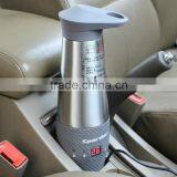 12V Milk Warm Yellow Car Stainless Steel Electric Kettle With 80W & 120W Power thumbnail-4