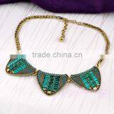 Wholesale Saudi Gold Plated Rhinestone Necklace thumbnail-3