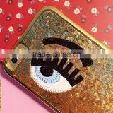 Shiny Big Eyes Flash Pink Eyelashes Phone Case for Iphone 6 thumbnail-2