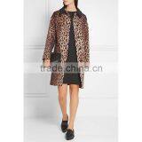 2016 Latest Women Winter Leopard Print Wool Blend Coat HSC9513 thumbnail-4