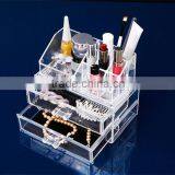 Acrylic Cosmetic Organizer With Removable Lipstick Holder thumbnail-6