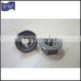 M8x1.25 Hex Flange Nut With Original Color (DIN6923) thumbnail-2