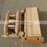 Outdoor Wooden Dog Bed thumbnail-5
