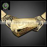 Hot Sale African REAL 24K GOLD PLATED Jewelry Set Wedding Jewelry Set Big Jewelry Set BHK643 thumbnail-3