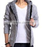 Stylish Dark Grey Coat thumbnail-4
