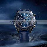 Royal Blue Dial 3 in 1 Wristwatches Multifuction Mechanical Watch thumbnail-1