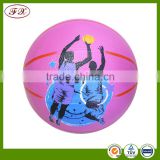 promotional size 7# Laminated rubber basketball for gift