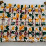 Vintage Cushion of Moroccan Wedding Blanket Pillow Covers 58cm x 46cm thumbnail-1