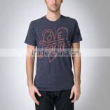 Cotton T-shirt With Customze Chest Print Model Number Bfl00252 thumbnail-3