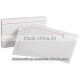 3 x 5 Ruled white Index Card 100 Ct