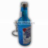 Promotional Plastic Bottle Shaped Keyring thumbnail-1