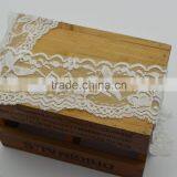 White Stretch Floral Scallop Lace Trim Forl Lingerie Headband Elastic DIY Lace Wide:6cm thumbnail-6