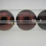 Coffee Decorative Plastic Plain Christmas Ball thumbnail-1