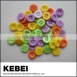 Hot Selling High Quality DIY Custom Plastic Buttons Four Hole Round Buttons