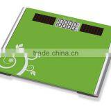 Hot Sale Personal Scale With Solar Power With Glass Platform