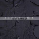 Custom Short / Long Sleeve Black Wearproof Security Guards Uniform thumbnail-4
