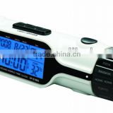 multifunction led flashing lights for travel trip with world time alarm clock