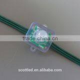 100PCS/ String 12V IP68 WS2811/2801 Pixel Full Color RGB Square LED Module String Waterproof Addressable LED thumbnail-5