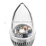 E14 3W RGB Light Remote Controlled LED Candle Bulb (85-265V) thumbnail-3