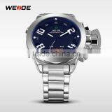 2015 New Model WEIDE Sport Steel Watch With Trend Design LED Display Luxury Digital Analog Quartz Watch China Supplier thumbnail-4