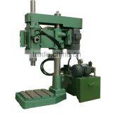 hydraulic clamping radial drilling machine