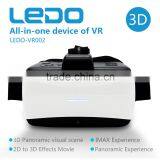 Ledo Brand Virtual Reality 3D Glasses vr All in One for 4.7''-6.0'' Smart Phone for Wholesales thumbnail-6
