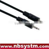 3.5mm Mono Plug Male to 3.5mm Mono Plug Male Audio Cable