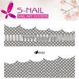2016 Lace Nail Art Belt 3d Small False Nail Sticker Many Style French Manicure thumbnail-6