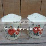 Kitchen Ceramic Salt and Pepper Bottle Set Barbecue Sauce Bottles