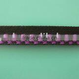 Jacquard polyester webbing