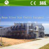 Building Light Steel Fabricated Structure Chicken House Used for Layer and Broiler Cage Equipments